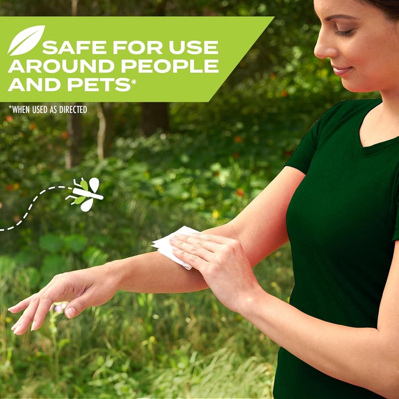 STEM Mosquito and Tick Repellent Wipes with Botanical Extracts - 10 Wipes - Image 4